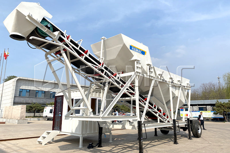 Dry Batch Concrete Plant Hamac Machinery