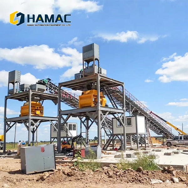 60m3 90m3 120m3 180m3 Ready Wet Mix Stationary Concrete Batching Mixing Plant for Sale