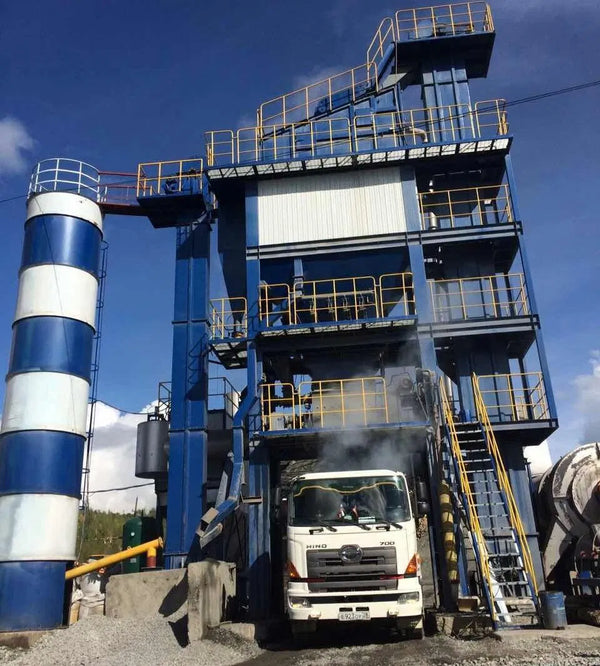 Planta mezcladora de asfalto fija personalizable de 120 t/h a 160 t/h para una construcción de carreteras eficiente 