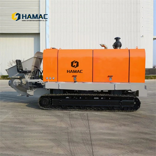 High Efficiency Construction Concrete Pump Machine Tracking Crawler Concrete Pump for Sale