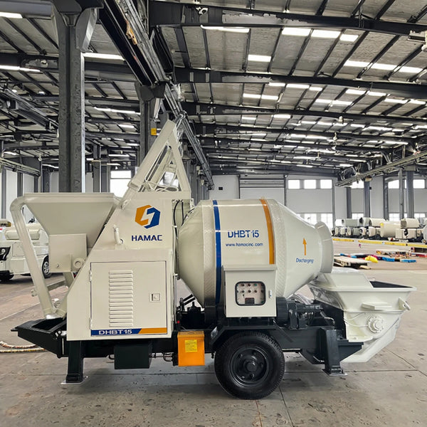 High-Quality Electrical Concrete Mixer With Pump Cement Machine Concrete Mixer Pump For Sale