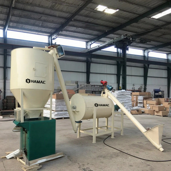 Dry Mix Powder Mortar Production Line 1-3t/H Dry Mortar Mixing Machine Ceramic Tile Adhesive Machine for Sale