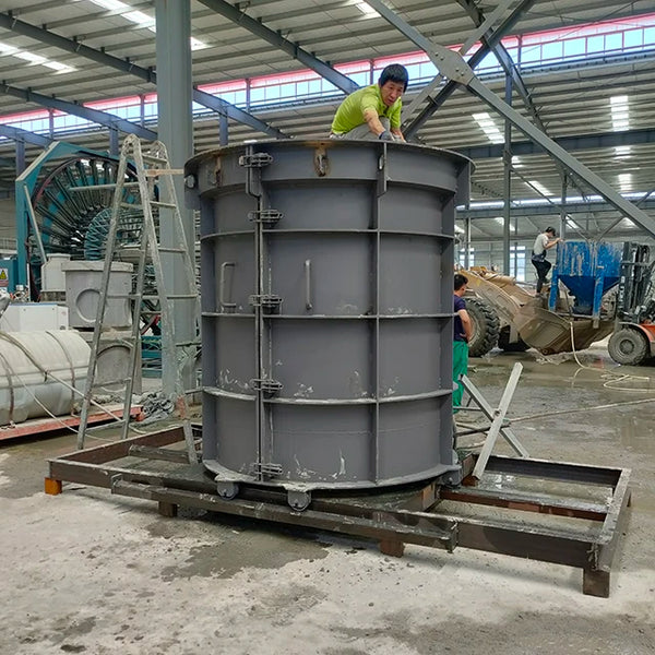 HAIYU Customized in Various Sizes Cement Large Diameter Suspended Vibration Concrete Pipe Making Machine Manufacturers