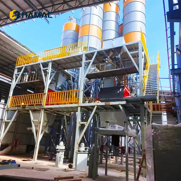Tile Adhesive Manufacturing Machine Dry Mix Plaster Mortar Mixing Plant Manufacturer