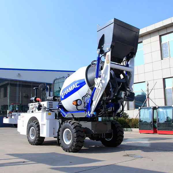 Most Popular Self Loading Cement Mixer Truck 3.5CBM Self Loading Concrete Drum Mixer Truck Small Concrete Mixer Truck
