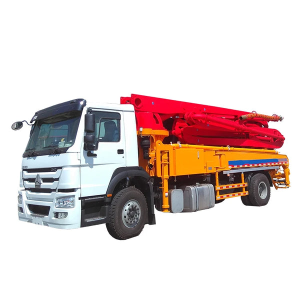 28m 60m 28m Trailer Concrete Pump with Boom Schwing Line Pump Rmc Concrete Pump for Sale