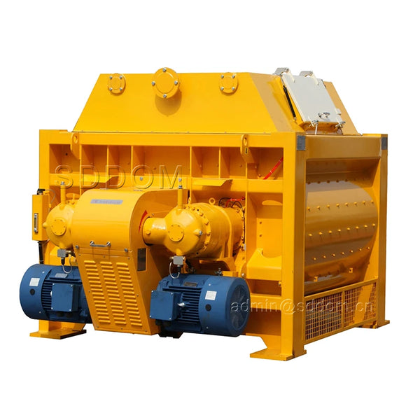 Concrete Machinery Price Horizontal Twin Shaft Concrete Mixer JS1500