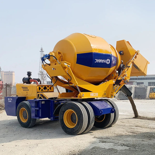 Self Loading Concrete Mixer 6.5m3 Mixer Truck Concrete 5.5m3 Self Loading Concrete Mixer 6m