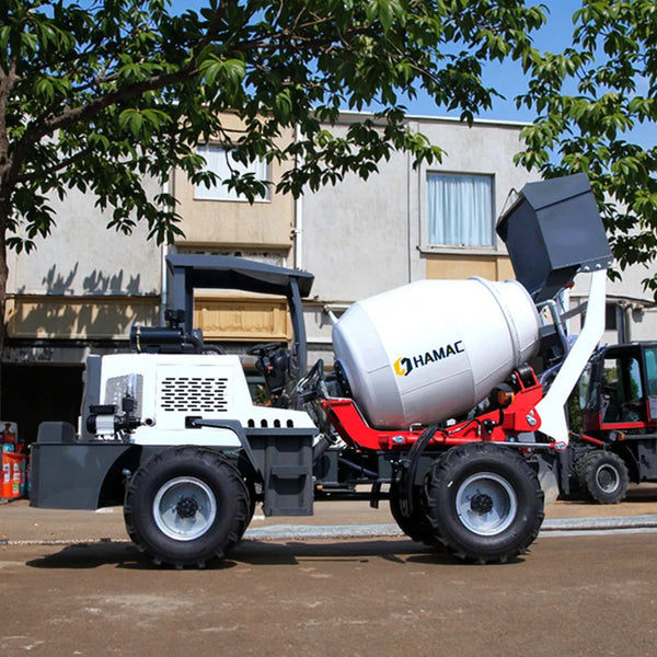 Mini Small 1m3 Self-Loading Concrete Cement Mixer Truck 1 Cubic Meters Self Loading Mobile Concrete Mixer Price