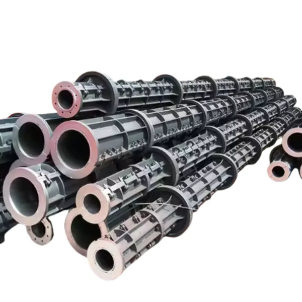 Construction Enhance Production Efficiency Concrete Piling Concrete Electrical Pole Mold
