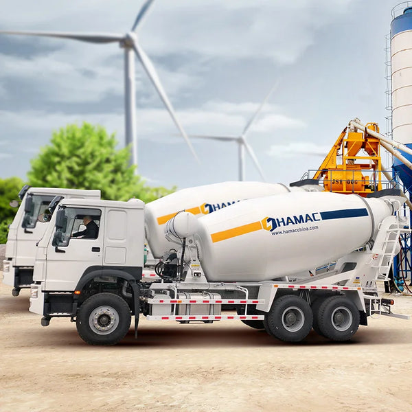HAMAC 3m3 4m3 6m3 8m3 10m3 Mobile Concrete Truck Mixer for Sale Camion De Hormigon Concrete Transit Mixer Camion Mixer