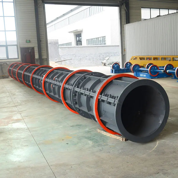 Haiyu Customized Pipe Pile Production Line Concrete Pile Mould Precast Concrete Steel Formwork