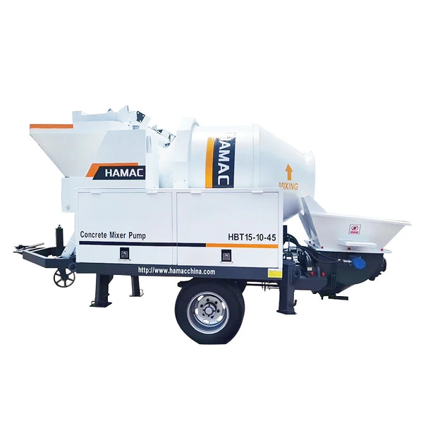 C3 diesel Concrete Mixer Pump Hamac Dhbt 15 Concrete Mixer Pump Engine Pumping Concrete Mixer Pipe Price