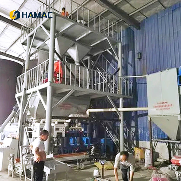 Automatic Dry Mortar Production Line Dry Mix Mortar Machine for Building Construction