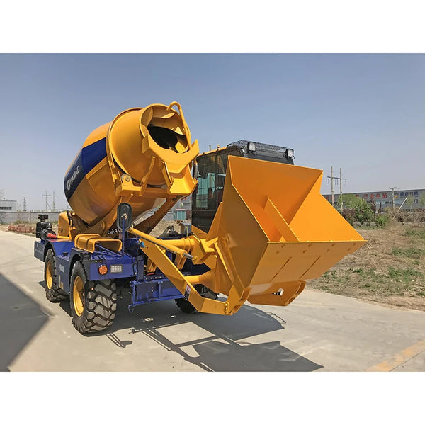 HAMAC Self Loader Concrete Mixer 21 14 Portable diesel Self Loading Concrete Truck Loading System