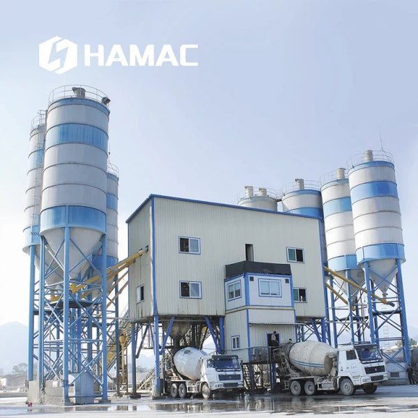 6m3 Concrete Batching Plant Twin Shaft Mixer Batching Plant Portable Concrete Mixer Batching Plants