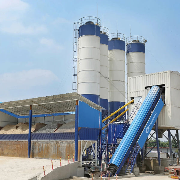 Concrete Cement Lanta De Hormigon Movil Planta Dosificadora Concreto Wet Batch Mixing Batching Plant for Sale Price
