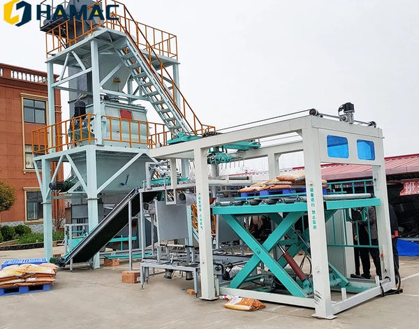 Dry Mortar Plant Manufacturing Dry Mortar Production Line Ceramic Tile Adhesive Making Machine