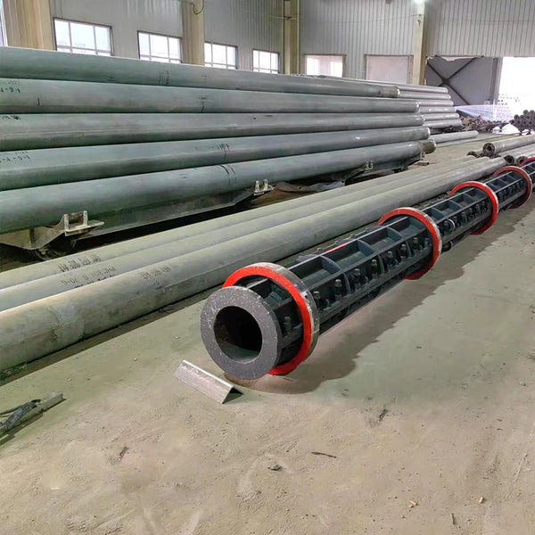 Factory Concrete Electric Poles Mold  Concrete Electric Pole Making Mould Concrete Pole Manufacturing Plant