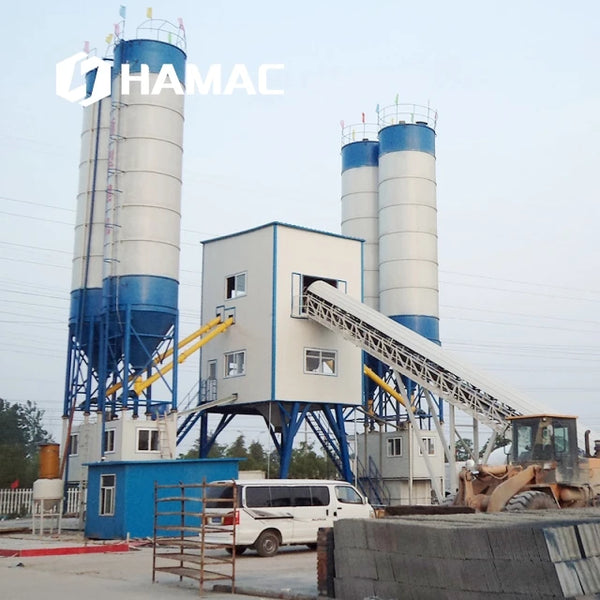 Planta De Hormigon Premezclado Maquina Dosificadora Hormigon Wet Batch Mixing Batching Plant for Sale Price