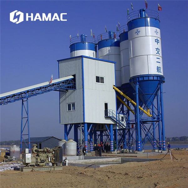 Concrete Batching 50m3 Cement Production Line Small Cement Wet Batching Plant 120m3