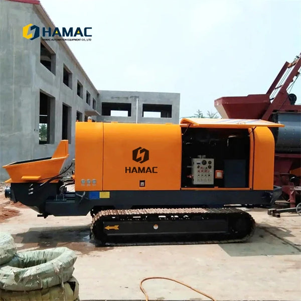 Factory Price 60m³ Crawler Trailer Concrete Pump Stationary Concrete Pumps for Sale