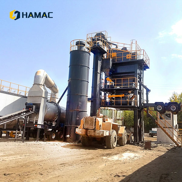 160tph Hot Mix Asphalt Batch Mixing Plant With Dryer Control Panel Parts Price