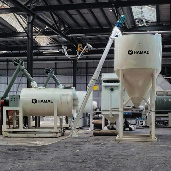 Most Popular Dry Mortar Mixer Machine Dry Powder Mortar Machine Ceramic Tile Adhesive Production Line
