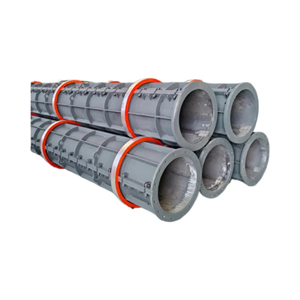 Concrete Earth Pile Mould Concrete Column Building Construction Pipe Pile Steel Mold Concrete Pile Mold