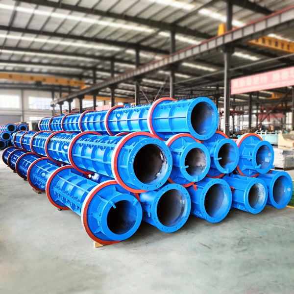 Guaranteed Quality Concrete Pipe Molds Making Machine  Concrete Electric Pole Mould Complete Production Line for Concrete Poles