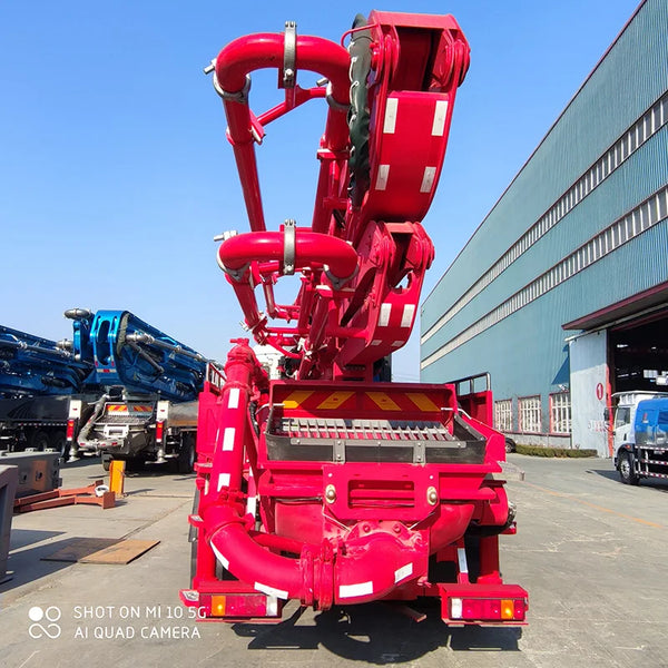 22m 24m 37m 39m 42m 48m-52m Mobile Portable Mini Concrete Boom Pump Trucks for Sale