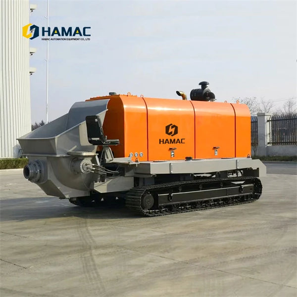 HAMAC Concrete Pump Machine Crawler-type Concrete Pump Pipe for Sale