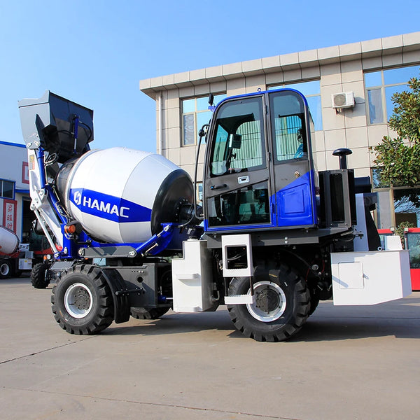 Industrial Portable Self Loading Cement Concrete Mixer Machine Price