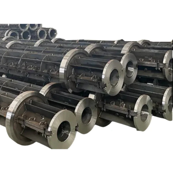 Concrete Earth Pile Mould Customized Products Construction Engineering Concrete Electric Pole Mould