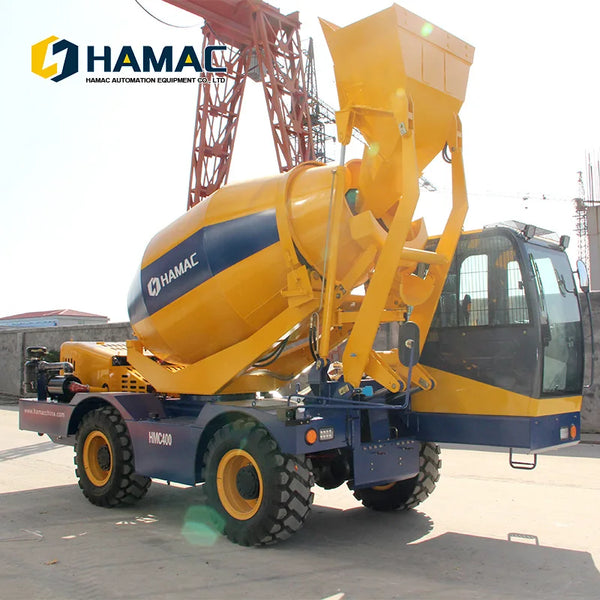 Hamac 4m3 Self-loading Concrete Mixer Vehicle Concrete Mixer Machine Price Self Loading Concrete Mixer in Philippines
