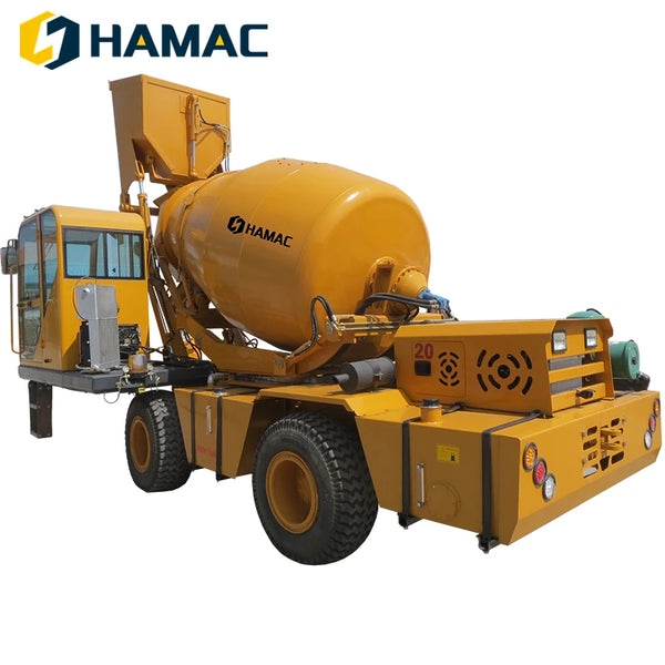 Hamac Factory Price 3.5 M3 Concrete Mixer and Fiori Self Loading Concrete Mixer Precio De Fabrica