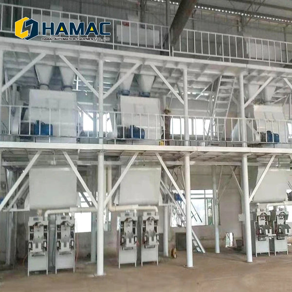 30T/H Automatic Mixing Production Line China Dry Mix Plaster Mortar Wall Putty Manufacturing Plant Manufacturer/Supplier