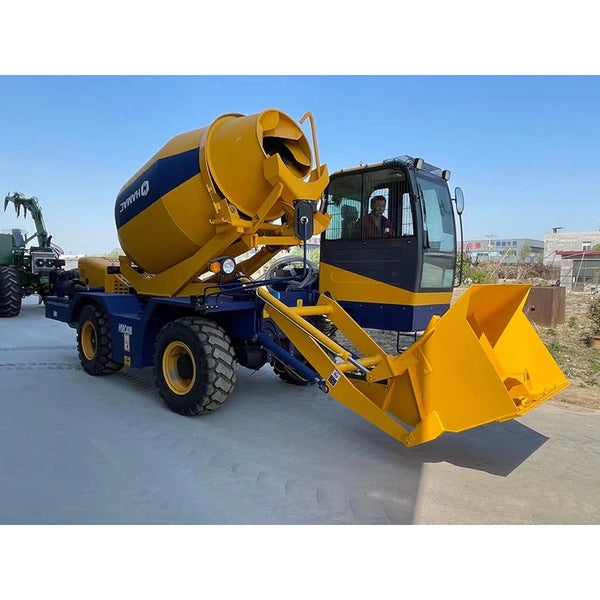 Self Loading Concrete Mixer with Pump Machine Concrete Mixers Self Loading