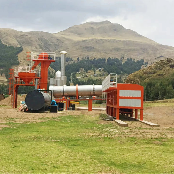 Planta mezcladora de asfalto LB1000-3B de 80 t/h, línea de producción de asfalto en oferta. 