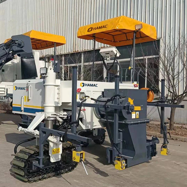 Máquina pavimentadora de hormigón con encofrado deslizante para canalones Edgemaster de bordillos pequeños 