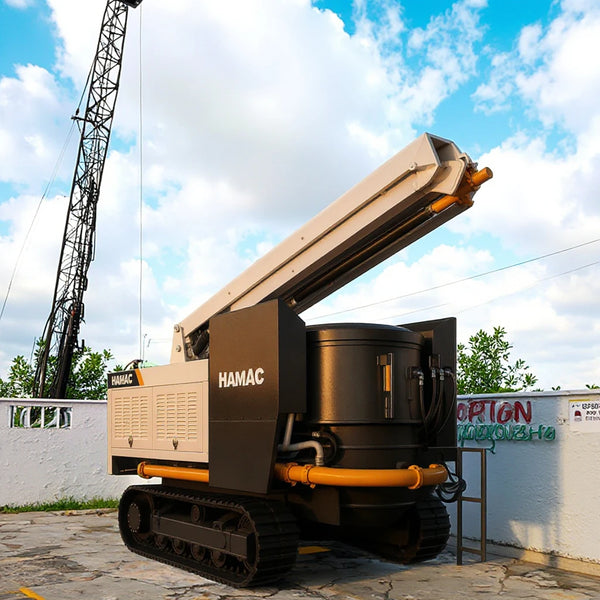 Advanced Concrete Boom Pump with Intelligent Controls