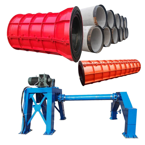 Customized Automated Concrete Culvert Pipe Molds Making Machine Price