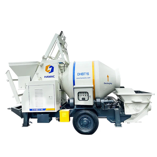 Electrical Concrete Mixer with Pump Cement Machine