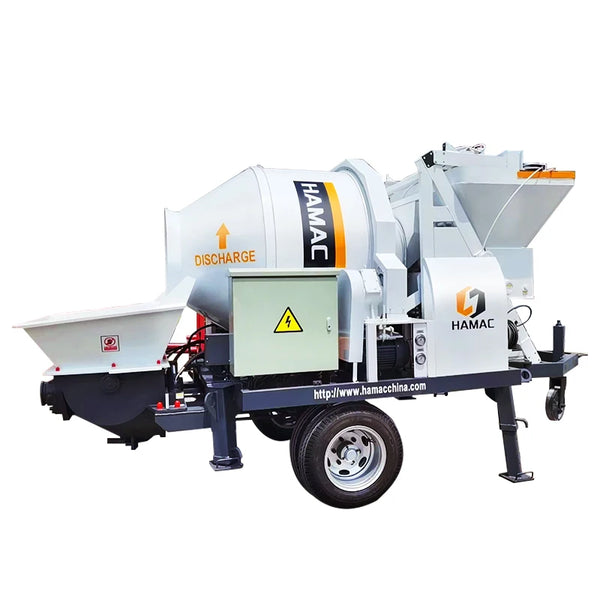 Concrete Mixer and Pump Concrete Pump Truck with Hydraulic Pump for Concrete Mixer