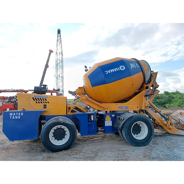 Trabajar En Cualquier Lugar Alimentacion Facily Precisa Dispositivo Doble Helice Self Loading Cement Concrete Mixer Truck
