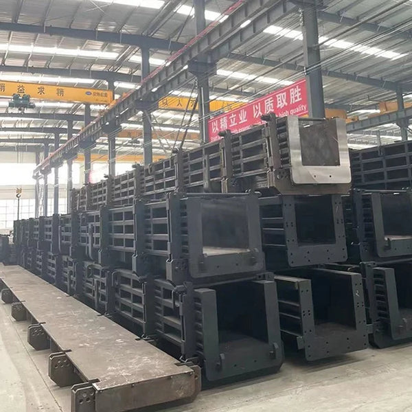 Good Selling Concrete Hollow square Pile Steel Mold 300mm-600mm Concrete Pile Mold Concrete Pile Production Line