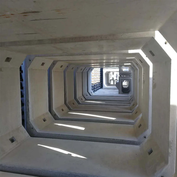 Haiyu Box Culvert Steel Moulding Concrete Culvert Mould Cement square Culvert Making Machine