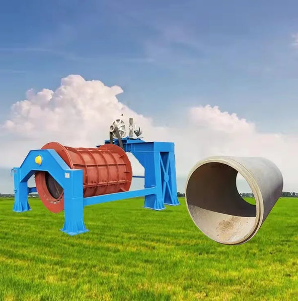 From 300mm-2000mm RCC Pipe Making Machine Centrifugal Culvert Concrete Pipe Machine Moulds