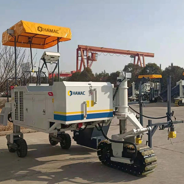 Máquina pavimentadora de bordillos y cunetas de hormigón de 12 m para aceras y cunetas 
