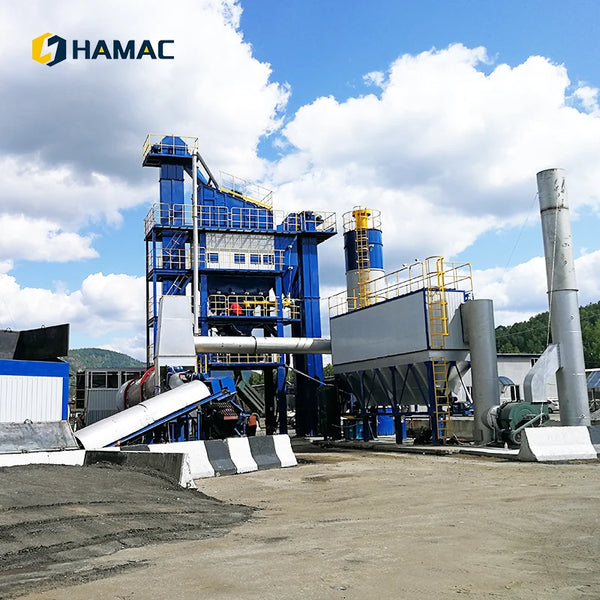 40-320t/h Asphalt Mixing Plant Stationary Asphalt Plant With High Precision